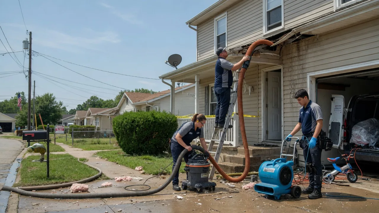 Water Damage Restoration in Akron, PA near me
